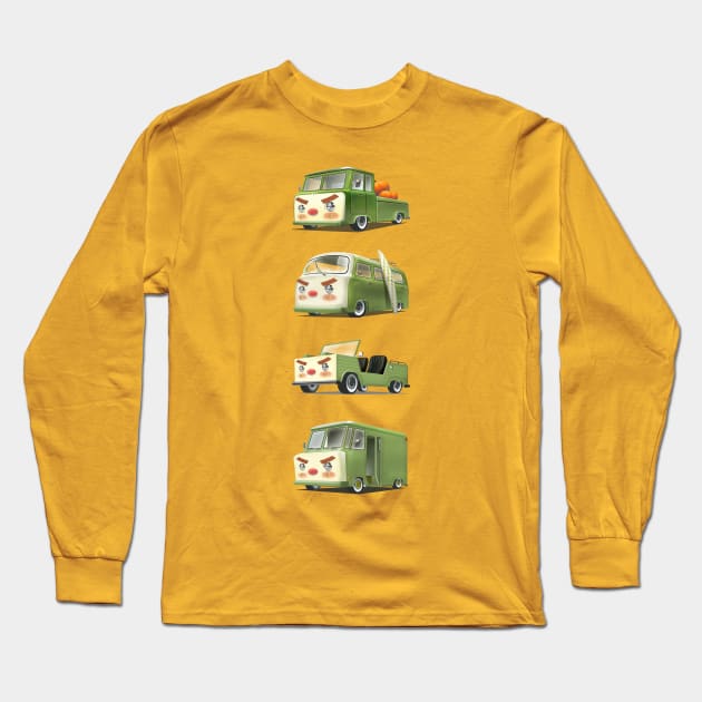 Cars Long Sleeve T-Shirt by zkozkohi